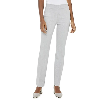 Pantalon droit en bengaline enfilable George pour femmes