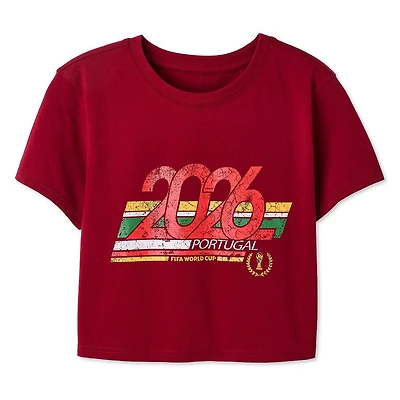 T-shirt Coupe du monde Portugal FIFA pour femmes