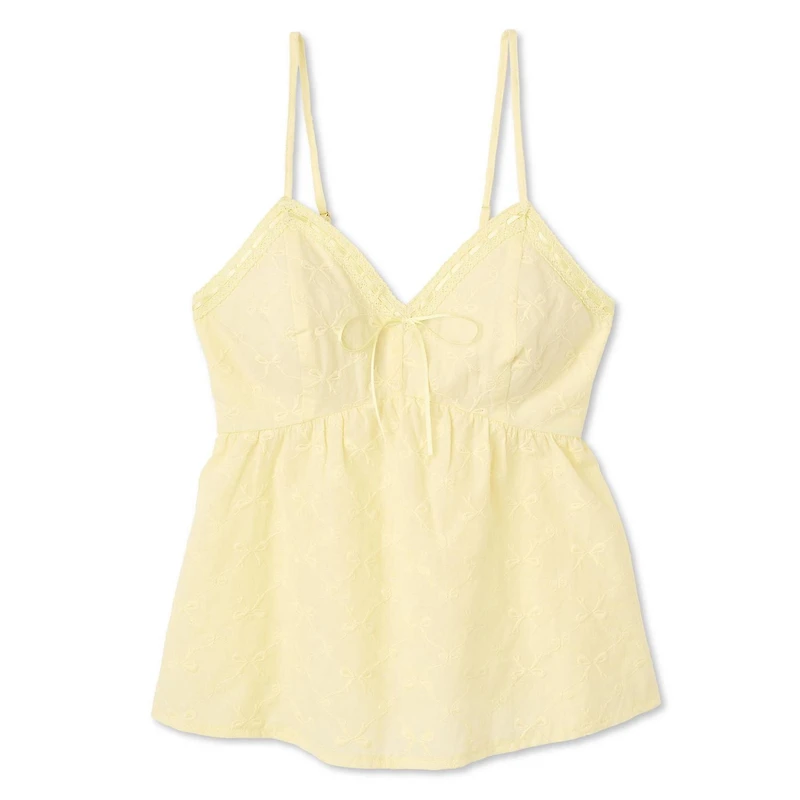 No Boundaries Women's Babydoll Tank Top