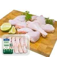 Pilons de poulet Élevé sans antibiotiques format économique Prime 8-10 Pilons