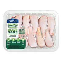Pilons de poulet Élevé sans antibiotiques format économique Prime 8-10 Pilons