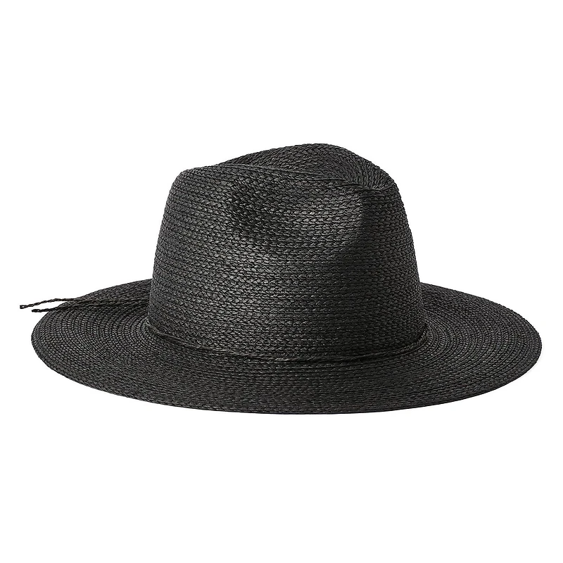 Time and Tru Women's Straw Panama Hat