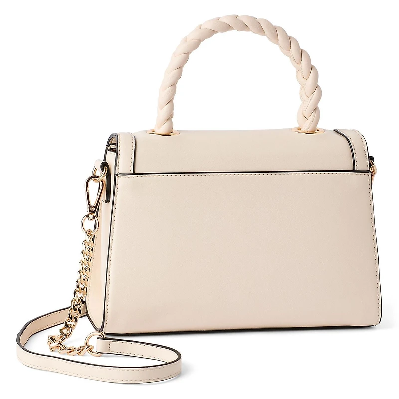 Time and Tru Women's Top Handle Crossbody Bag