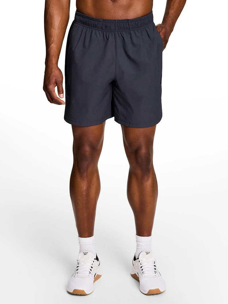 Reebok Men's Pace Breaker Training Short, 7" inseam