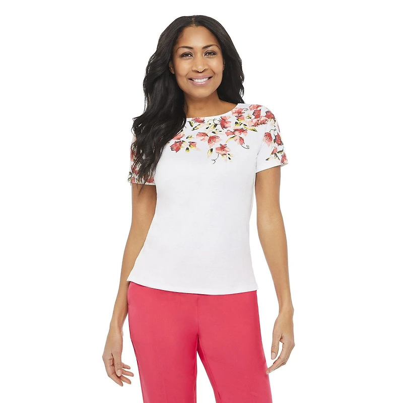 Penman's Women's Face Framer Tee