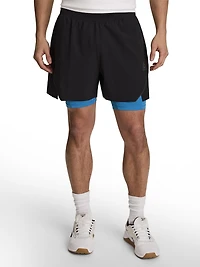 Reebok Short tissé 2 en 1 strength pour homme