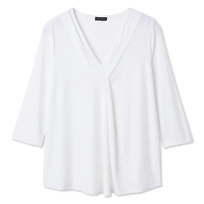 Lane Bryant Women's Plus Pleated Top