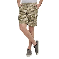 George Men's Printed Flex Waistband Cargo Short