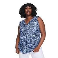 Lane Bryant Women's Plus Knit V-Neck Top