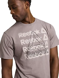 Reebok T-shirt  distortion pour homme