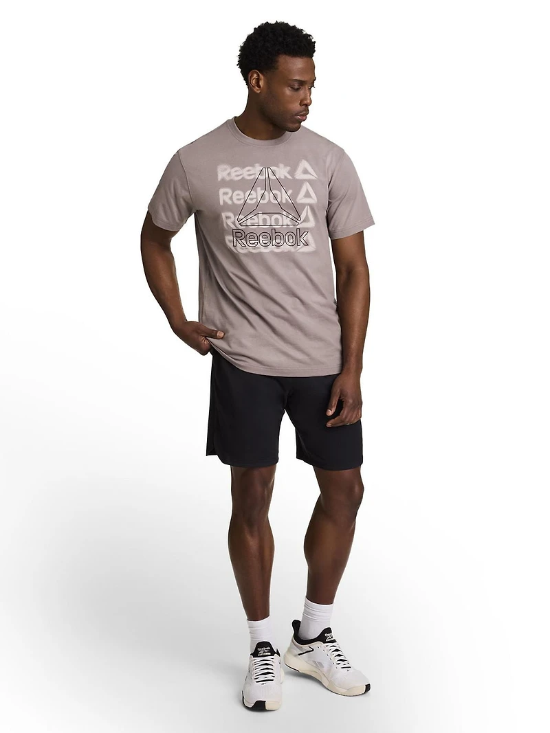 Reebok T-shirt  distortion pour homme