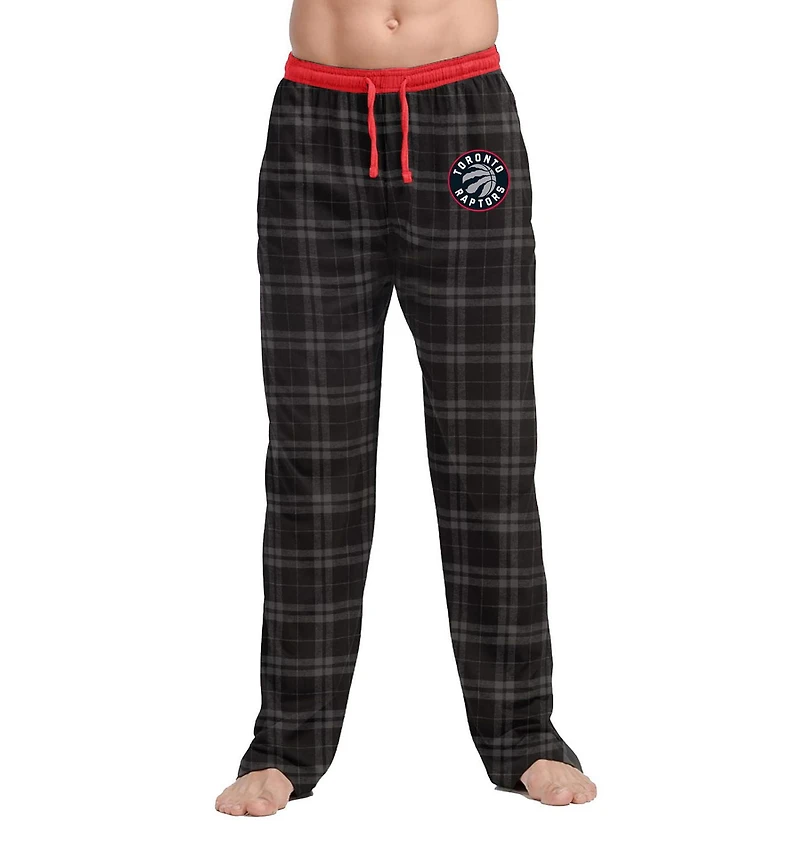 Autorisé Toronto Raptors Pantalon de pyjama à carreaux