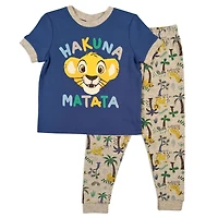Disney Boys Lion King 2pc sleeper