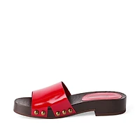 No Boundaries Women's Studded Slide Sandals