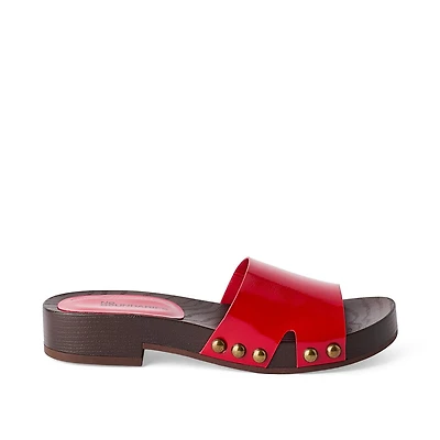 No Boundaries Women's Studded Slide Sandals