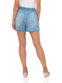 Jordache Women's Side Fray Soft Short