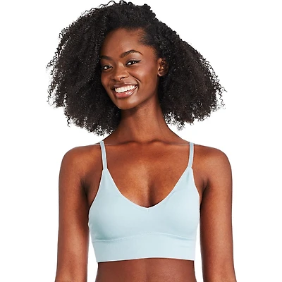 George Women's Ribbed V-Neckline Bralette