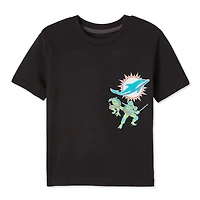 NFL x Teenage Mutant Ninja Turtles Boys' Short Sleeve Tee, Sizes XS-L