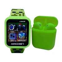 Minecraft Touch Screen Interactive Watch with Bonus Earbuds