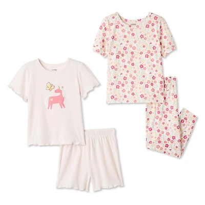 George Toddler Girls' Pajama Set 2-Pack