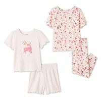 George Toddler Girls' Pajama Set 2-Pack