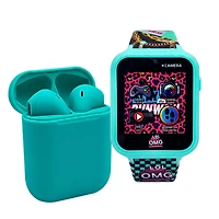 OMG Touch Screen Interactive Watch with Bonus Earbuds