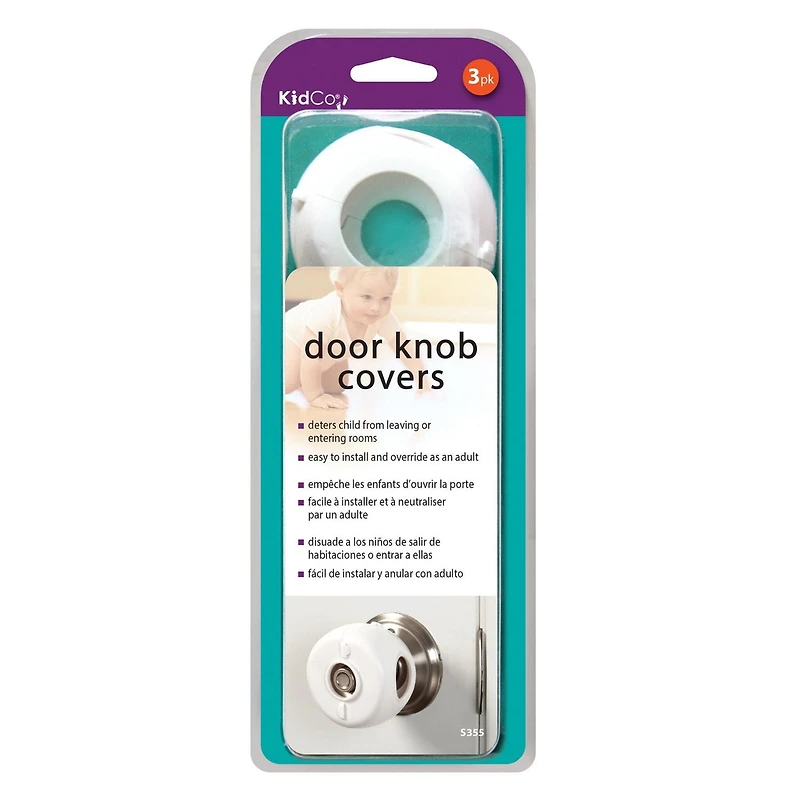 KidCo Door Knob Covers 3/Pkg