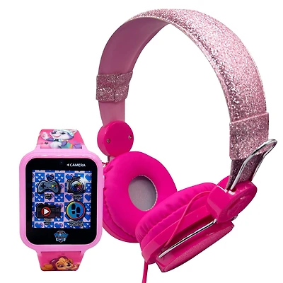 Paw Patrol Touch Screen Interactive Watch and  Headphone Set