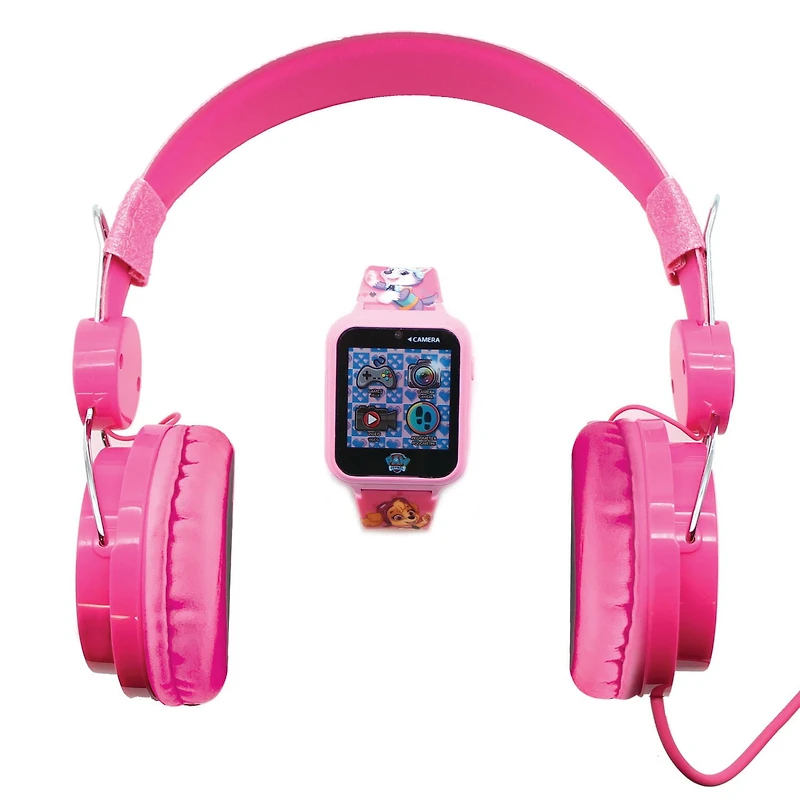 Paw Patrol Touch Screen Interactive Watch and  Headphone Set