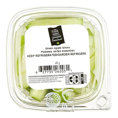 Your Fresh Market Green Apple Slices, 425 g