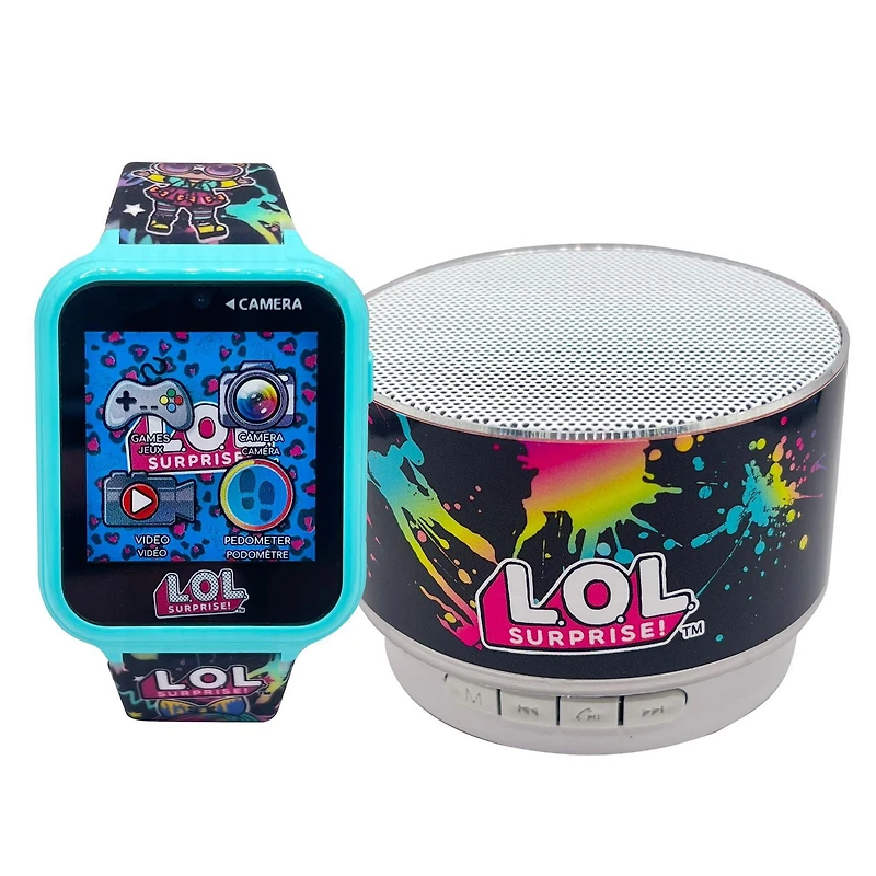 L.O.L. Surprise! Touch Screen Interactive Watch with  Bonus Bluetooth  Speaker