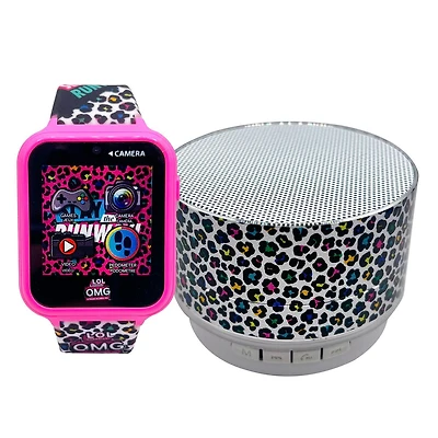 OMG Touch Screen Interactive Watch with  Bonus Bluetooth  Speaker