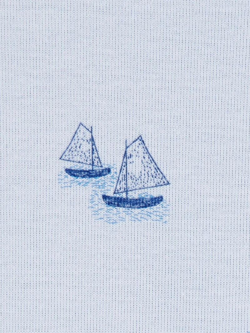 Carter's Child of Mine Baby Boys' 3 Piece Set - Blue Sailboat