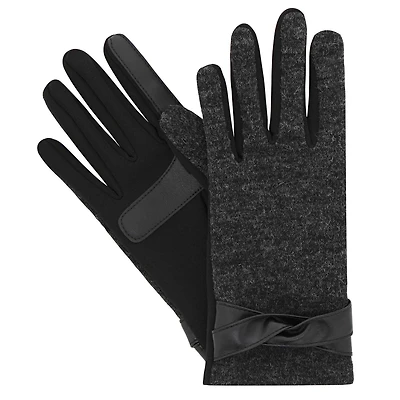ISOfit by isotoner® ISO92 Women's smarTouch® Touchscreen Enabled Boucle Fleece Gloves