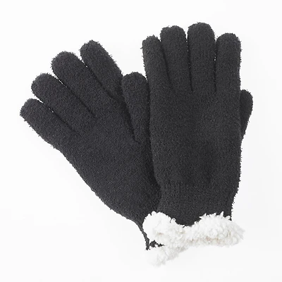 ISOfit by isotoner® ISO87 Women's Black Knit Gloves