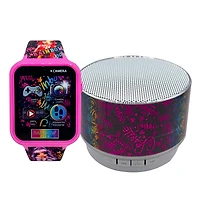 Rainbow High Touch Screen Interactive Watch with  Bonus Bluetooth  Speaker