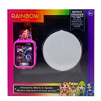Rainbow High Touch Screen Interactive Watch with  Bonus Bluetooth  Speaker