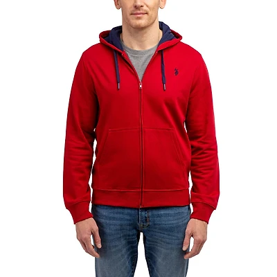 U.S. Polo Assn Sweat à capuche en molleton pour homme