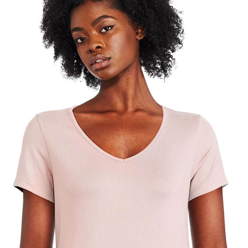George Women's Short Sleeve V-Neckline Lounge Tee