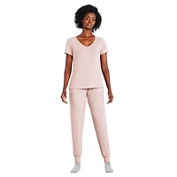 George Women's Short Sleeve V-Neckline Lounge Tee