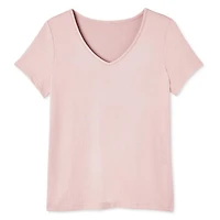 George Women's Short Sleeve V-Neckline Lounge Tee