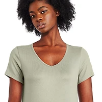 George Women's Short Sleeve V-Neckline Lounge Tee
