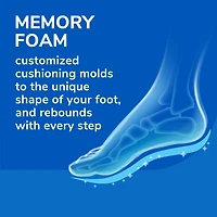 Dr. Scholl's® Air-Pillo® With Memory Foam Insoles, Unisex, Men 7-12, Women 5-10, 1 pair