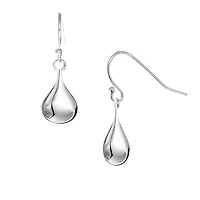 Boucle d'oreilles en argent sterling poli Charisma