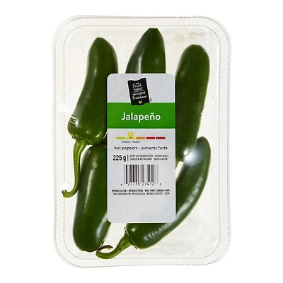 Jalapeño Hot Peppers, Your Fresh Market, 225 g