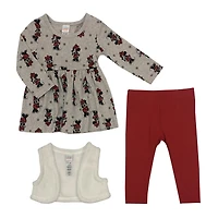 Disney Minnie Mouse ens.3 pièces tunique pour filles