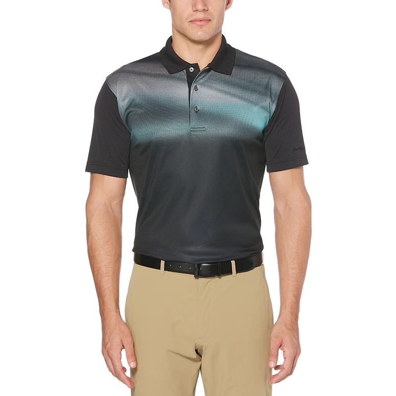 Ben Hogan Performance Polo à manches courtes texturé à manches courtes pour hommes
