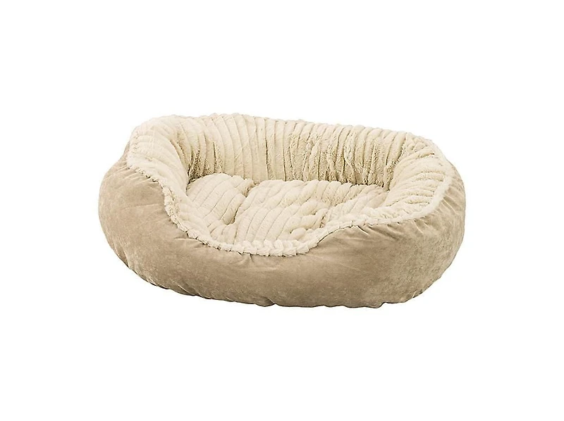 Sleep Zone Lit pour Chien en Peluche Sculpté