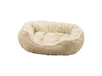 Sleep Zone Lit pour Chien en Peluche Sculpté