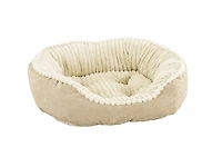 Sleep Zone Lit pour Chien en Peluche Sculpté